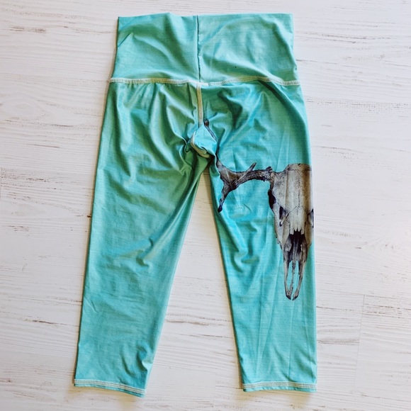 Teeki Green Deer Medicine Leggings - Picture 3 of 5